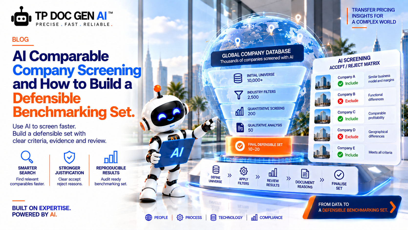 AI Comparable Company Screening Guide