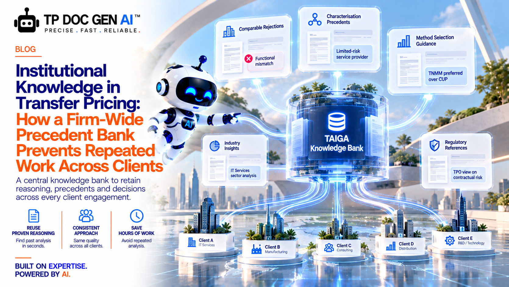 Transfer Pricing Knowledge Management Software | TAIGA